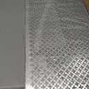 Gisafai 2 Pcs Cloverleaf Aluminum Sheet 2 Feet by 3 Feet Perforated Metal Sheets 0.02 Inch Thick Metal Mesh Aluminum Sheet Decorative for Indoor Outdoor (Silver)