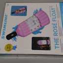 SWIMLINE Inflatable Swimming Pool Float Lounger Raft Mattress, Fun Mat, Ros Classic Edition, Pink (Bottle Of Rose)