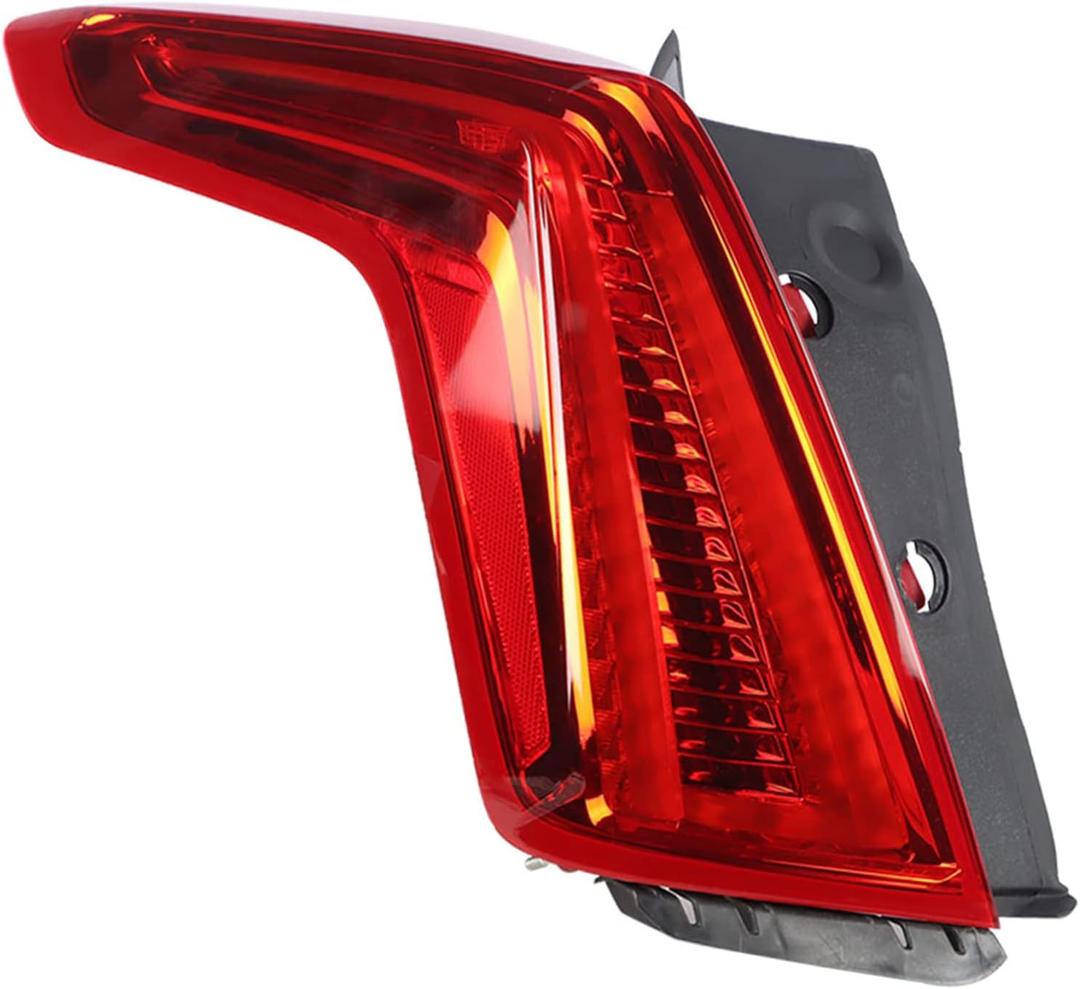 labwork Driver Side Tail Light Replacement for XT5 2017-2021 Red Lens Rear Tail Light Brake Lamp Assembly LH Left Side GM2804125