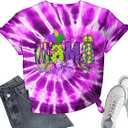 Mardi Gras Mama Shirt Womens Mardi Gras Day Tshirt -Tuesday Carnival Tee New Orleans Party Trendy Short Sleeve M