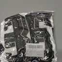 Verdusa Women's Y2k Jersey Shirt Baggy Shirt Oversized Tshirts Leopard Print V Neck Tshirt Tops (S)