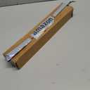 Spring Tension Curtain Rod 32-76 inch, Adjustable Expandable Tension Curtain Rod No Drilling, Tension rods for Window Doorway Kitchen Curtain, White