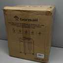 Bonsaii 12-Sheet Micro Cut Shredders for Home Office, 60 Minute P-4 Security Level Paper Shredder for CD, Credit Card, Mails, Staple, Clip, with Jam-Proof System & 4.2 Gal Pullout Bin C266-B