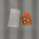 TORRAS 3-Year Ultimate Durability for iPhone 17 Pro Max/17 Pro Camera Lens Protector-1:1 Invisible Fit & Ultra Clarity, Military-Grade 9H+ Aerospace Glass Anti-Scratch Easy Installation, Cosmic Orange