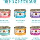 Weruva Wet Cat Food, The Mix and Match Game Pate Variety Pack, 3oz Can, Pack of 18