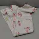 Pink Floral Tablecloth Waterproof, Beige Table Cloth Rectangle Stain Resistant, Washable Table Cover for Home Kitchen Dining Party Decoration (6084 inch)