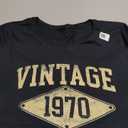 Vintage 1970 Limited Edition Year of Birth Birthday T-Shirt