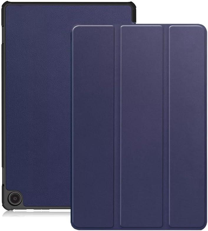 Case for Amazon Fire HD 10 & Fire HD10 Plus Tablet (11th Generation, 2021 Release) 10.1" Premium PU Leather Protective Cover Amazon Fire HD 10 Case (Fire HD 10(11th 2021), Dark Blue)