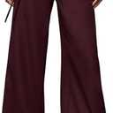GORGLITTER Women's Low Rise Going Out Formal Dress Pants Wide Leg Work Slacks Pants Business Casual Outfits Trousers XS