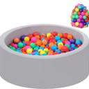 Foam Ball Pit for Toddlers with 100 Balls, Large Baby Ball Pit for Babies with Soft Memory Sponge, Indoor Outdoor Baby Playpen, Kids Play Ball Pool