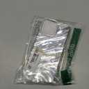 Caseative for iPhone 15 Pro Case,Water Ripple Pattern Curly Wave Shape Soft Phone Case (Silver)