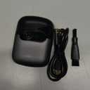 Electric Razor for Men, Foil Shaver and Beard Trimmer for Dry and Wet,Battery LED Display USB-C Fast Charge, IPX7 Waterproof Portable Travel Shaver (Charcoal Black)