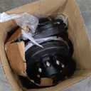 VEVOR Trailer Hub Drum Kits 8 on 6.5" B.C. with 12" x 2" Electric Brakes, Self-Adjusting Trailer Brake Assembly for 7000 lbs Axle, 5-Hole Mounting, Backing Plates for Brake System Part Replacement