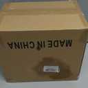 Prsildan Acrylic Drawer Makeup Organizer with 4 Drawers, Set of 2 Office Desk Organizers Accessories, Clear Stackable Storage Drawers for Vanity, Countertop, Craft, Jewelry, Art Supply Organization