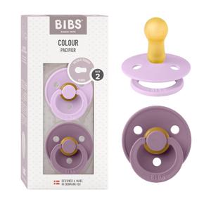 BIBS Pacifiers Colour Collection | Natural Rubber Baby Pacifier | Set of 2 BPA-Free Soothers | Made in Denmark | 6+ Months (Pack of 2) | Woodchuck (6+ Month (Pack of 2))