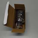 Sabary 8 Pcs Black Pens with Pen Holder for Desk Glitter Crystal Diamond Cute Ballpoint Fancy Pencil Holder Bling Desk Organizer for Women Girls Gifts School Office Wedding Supplies