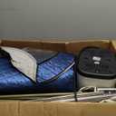 Portable Sauna for Home with 3L 1200W Steamer, Big Folding Chair, 99 Mins Timer, 9 Levels, Pernoanl Steam Sauna Tent Dual YKK Zippers for Home Spa Relax, 32' x32' x 71', Blue