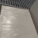 38" L x 13" W x 30" H Metal Tall Rectangular Planter - Large Planter Box for Outdoor Patio/Porch Modern Design for Plants, Flowers, Garden,Spliced Flower Pot (White)