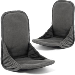 Oiomniv 2pcs Men's Reusable Incontinence Pads  Ultra Soft Fleece, Highly Absorbent, Leak-Proof, Washable Pads for Discreet Protection