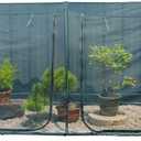 Large Tunnel 8.2'x4' Plant Netting Cover 4FT Tall Crop Cage Netting Pest Guard Cover for Vegetables Fruits Durable Gardening Net for Plant and Animal