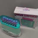 Conair Silicone Hot Rollers for Women, 14 Assorted Hot Sticks Hair Curlers with No Roller Clips Needed, 85-Second Heat-Up, For All Hair Lengths, Green