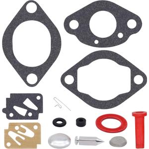 Carburetor Rebuild Kit Carb Repair Compatible with Eska Sears Ted Williams Tecumseh Outboard Motor 1961-1987 Carb Kit DI-52034