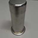 1 Pc 2" Canister Hair Dryer Holder Hot Curling Iron Appliance Tube Stainless Steel Hair Curling Hot Dryer Holder Salon Station Organizer Tube and Comb Accessories for Salon Bathroom