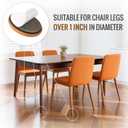 2 x Chair Leg Floor Protectors for Hardwood Floors Stronger Felt and EVA Furniture Pads Prevent Floor from Scratches Reduce Noise Furniture Sliders for Hardwood Floors 24Pcs 1 Inch (25mm)