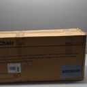 ALPHA CAMP Oversized Camping Folding Chair, Heavy Duty Support 450 LBS Steel Frame Collapsible Padded Arm Chair with Cup Holder Quad Lumbar Back, Portable for Outdoor