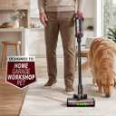 Cordless Vacuum Cleaner for Milwaukee Battery, 45KPA 400W Self-Standing Stick Vacuum with Green Dust Light, Anti-Tangle Brush Lightweight Vacuum for Home, Garage, Workshop, Pet(Battery Not Included)