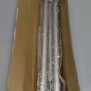 Brushed Nickel Shower Curtain Rod 31 to 68 Inch,1 Inch Diameter Adjustable Spring Tension Stainless Steel Telescoping Rod, Easy Install, No Rust