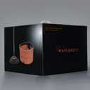 Spin Mop & Tear Drop Bucket Set with 3 Pads - Dual Compartment Design for Clean & Dirty Water, 360 Swivel Mop Head, Built-in Scrubbing Brush, Stainless Steel Handle