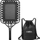 Baseball Racket for Fly Balls,15 .5 OzBaseball/Softball Fungo Racket Bat for Coaches and Parents To Help Players Practice Hitting Grounders, Fly Ball And Fielding Skill| With Large Shoulder bag