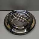 Cupcake Display Stands, 3 Tier Serving Tray Platters Stainless Steel Cup Cake Tower Cookie Candy Dessert Display Rack Tiered Tray for Birthday Party Wedding(Type 2)