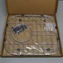 Serene Valley Sink Protector Grid 11-11/16" x 13-3/16", Rear Drain with Corner Radius 3-1/2", 304 Stainless Steel Material NLW1311R