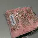 Women's Stretch High Waist Ruched Bodycon Double Layer Casual Mini Skirt (XX-Large, Pink)