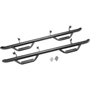 RealTruck Nerf Steps for Toyota 4Runner | Wheel-to-Wheel, Heavy Duty Steel, Textured Black | T1164RL | Fits 2010 - 2024 Toyota 4 Runner Limited/10-13 SR5/TRD Sport/Nightshade 4 Door