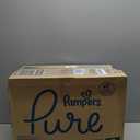 Pampers Pure Baby Diapers, Size 5 (27+ lbs), 132, Up to 100% Leakproof, Premium Hypoallergenic Soft Diapers