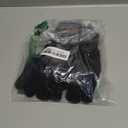 Winter Gloves for Women Men With Fleece Lining Knit Stretchy Touch Screen Thermal Warm Gloves for Cold Weather (Large, Black)