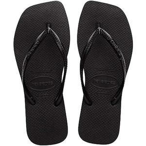 Havaianas Women Slim Square Sandal - Classic Square Toe Sandals, Size 7/8-39/40