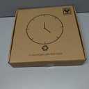 OCEST 12 Inch Night Light Wall Clock, Glow in The Dark Large Digital Display Kids Birthday Present, Silent Battery-Operated LED Wall Clocks for Bedroom Living Room Kitchen