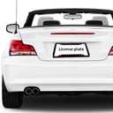 Halloween Red License Plate Frame 2 Pack Accessories Cars Decor 12.3 X 6.3 Inches for Men Women