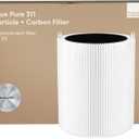 BLUEAIR Blue Pure 311 Genuine Replacement Filter, Particle and Activated Carbon, fits Blue Pure 311 Air Purifier (Non-Auto)