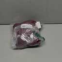 Charmo Ruffle Maternity Bathing Suits for Women Ribbed Tie Knot Maternity Swimsuit Cutout Ruched Pregnancy Swimwear (M, Red)