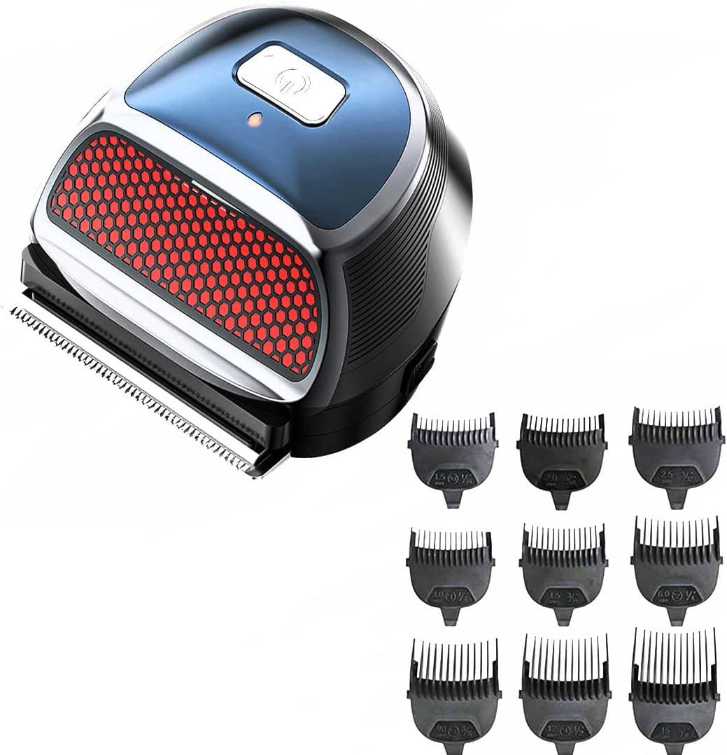 SUYOOULIN Hair Clippers, Shortcut Self-Haircut Kit for Men, Self Grooming Rechargeable Hair Trimmer Professional Hair Cutting with 9 Limited Combs