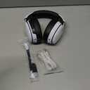 Gtheos 2.4GHz Wireless Gaming Headset for PS5, PS4 Fortnite & Call of Duty/FPS Gamers, PC, Nintendo Switch, Bluetooth 5.3 Gaming Headphones with Noise Canceling Mic, Stereo Sound, 40+Hr Battery -White