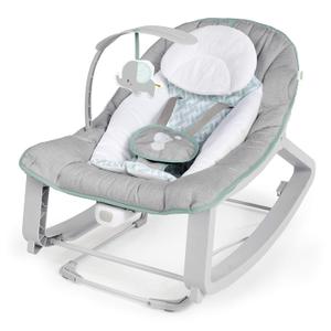 Ingenuity Keep Cozy 3-in-1 Grow with Me Vibrating Baby Bouncer, Seat & Infant to Toddler Rocker, Vibrations & Toy Bar, 0-30 Months Up to 40 lbs (
Weaver
)