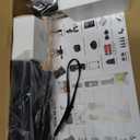 Gurmoir Accessories Kit for Insta360 X5 Camera, Bike Mount/Backpack Mount/Protective Cover Base/Templed Glass Film for Insta360 X5 Camera Outdoor Sports Travel