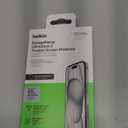 Belkin ScreenForce UltraGlass 2 Treated Screen Protector for iPhone 16, 15, & 14 Pro - Scratch-Resistant, 9H Hardness Tested Glass w/Slim Design & Easy Align Tray for Bubble-Free Application