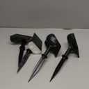 Consciot Solar Spot Lights Outdoor, Halloween Decorations 22 LEDs IP67 Waterproof Color Changing Solar Outdoor Lights, 8 Colors, 2-in-1 Adjustable Wall Lights for Garden Yard Pathway, 4 Pack (RGB)